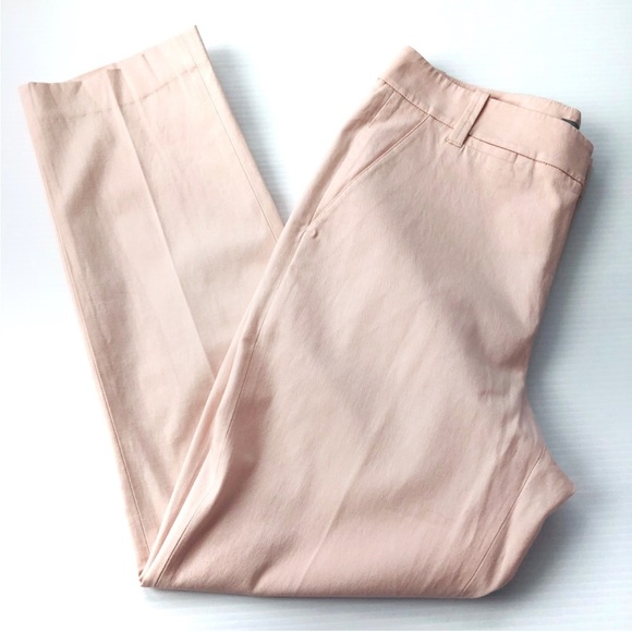 Vince Light Pink Cotton Trousers size 8 - Picture 9 of 11